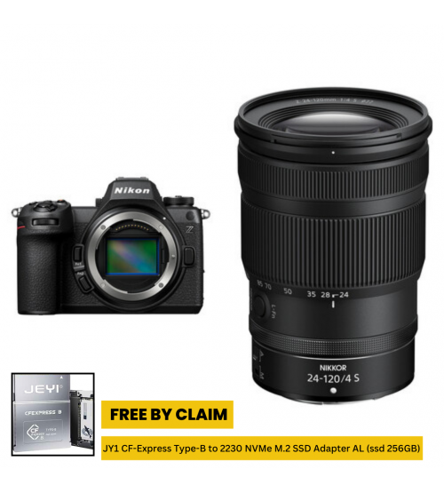 Nikon Z6 III Mirrorless Camera with 24-120mm f4 S Lens (Promo Cashback 7.500.000)